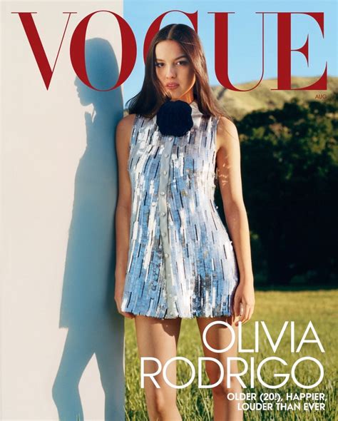 olivia rodrigo vogue covers.